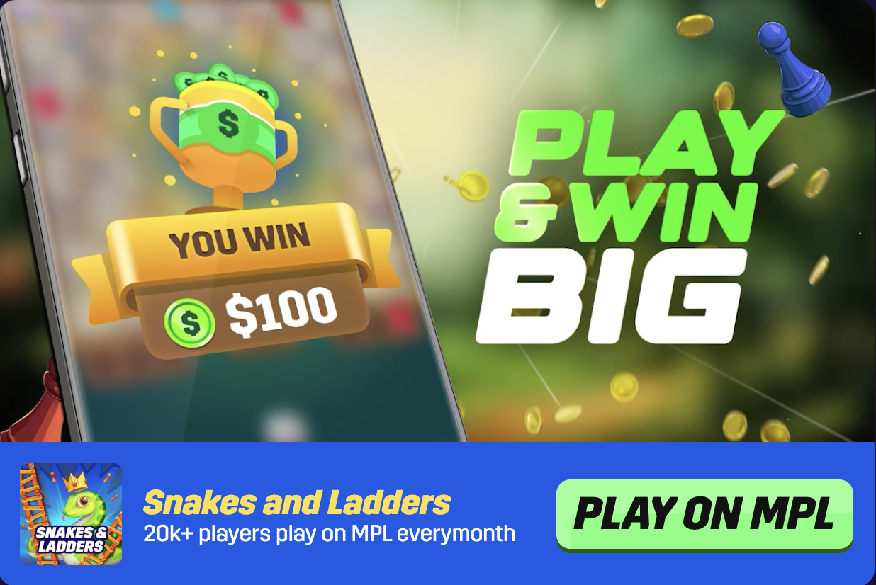 MPL promo banner real money games play with real players